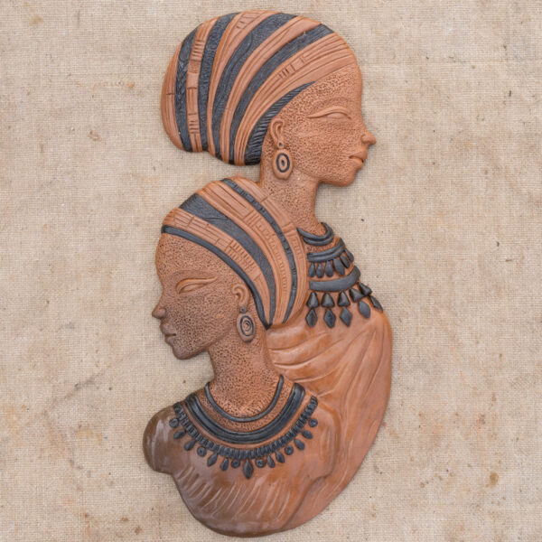 Handcrafted Terracotta Wall Art – African Heritage