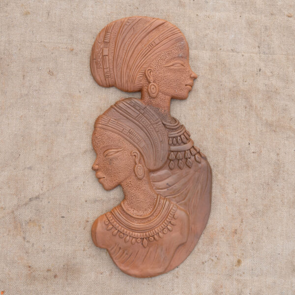 Handcrafted Terracotta Wall Art – African Heritage