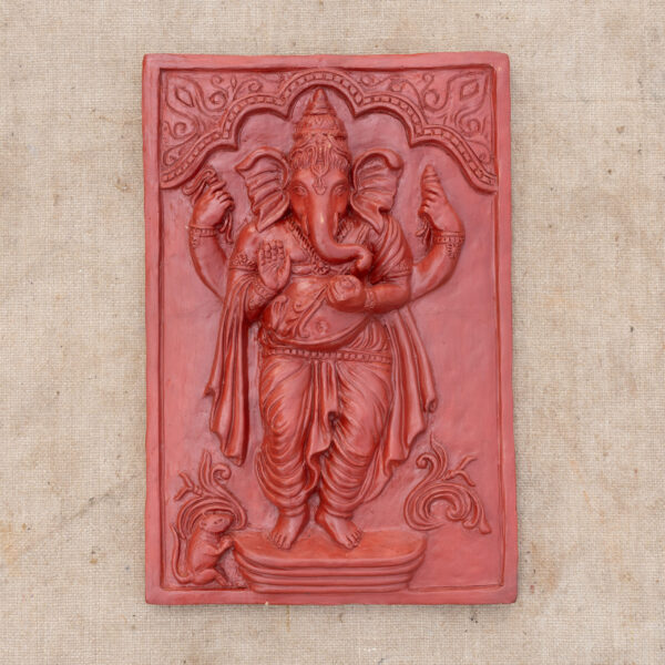 Handcrafted Terracotta Lord Ganesha Wall Art